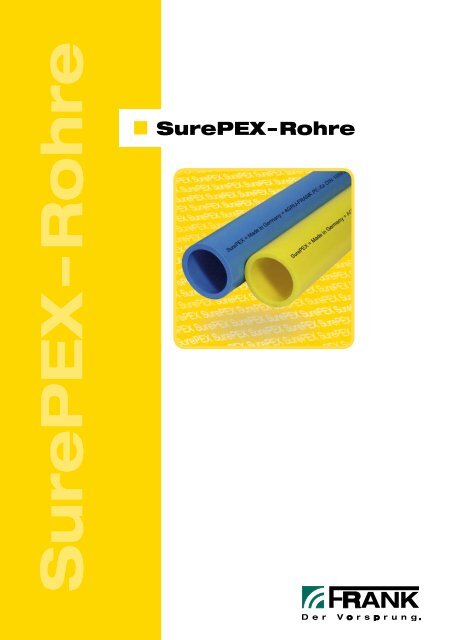 SurePEX â Rohre - Frank GmbH