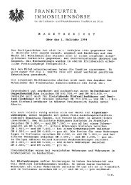 Marktbericht 1HJ 1994 - IHK Frankfurt am Main