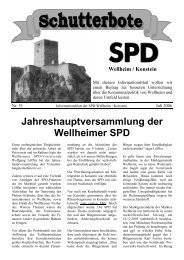 Schutterbote Nr. 51, Juli 2006.pub - SPD Wellheim-Konstein