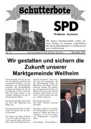 Schutterbote Nr. 55, Dezember 2007 - SPD Wellheim-Konstein