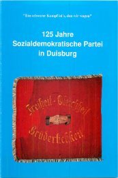 125 Jahre SPD Duisburg