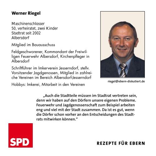 Kennwort: SPD - Ebern diskutiert