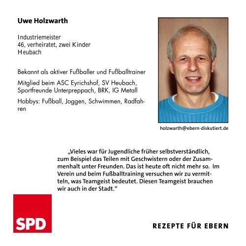 Kennwort: SPD - Ebern diskutiert