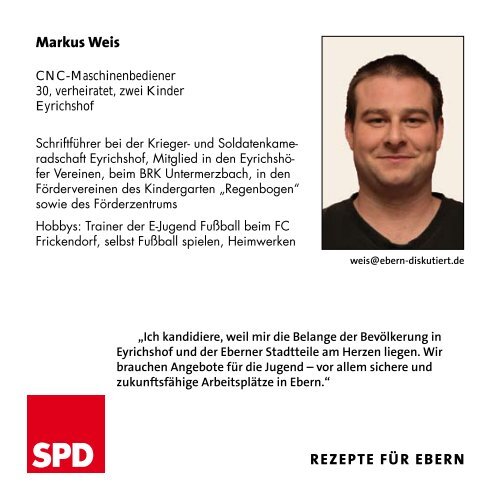 Kennwort: SPD - Ebern diskutiert