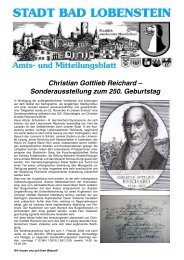 Amtsblatt 24 / 2008 - Bad Lobenstein