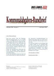 Kommunalabgabenrundbrief - Kommunalpolitisches Forum ...