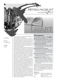 Mitteilungsblatt 03/2012 - Stadt Karlstadt