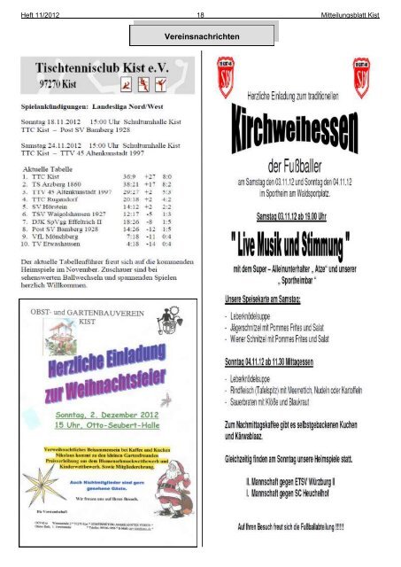 Mitteilungsblatt November 2012 - Gemeinde Kist