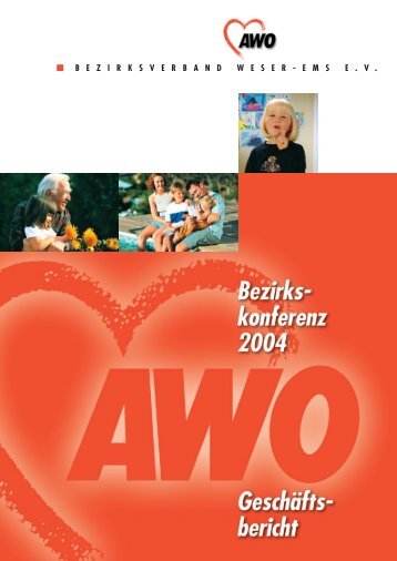 Geschäftsbericht - AWO Bezirksverband Weser-Ems