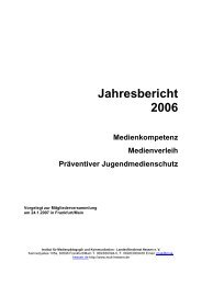 Jahresbericht 2006 als PDF laden - MuK
