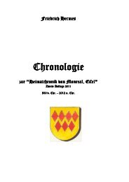 Chronologie Monreal bis 2012 - Heimatchronik Monreal