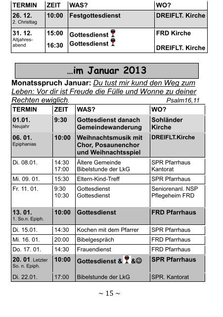 Dezember, Januar, Februar 2013 - Friedersdorf - Oberlausitz