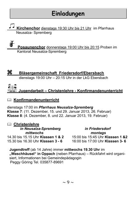 Dezember, Januar, Februar 2013 - Friedersdorf - Oberlausitz