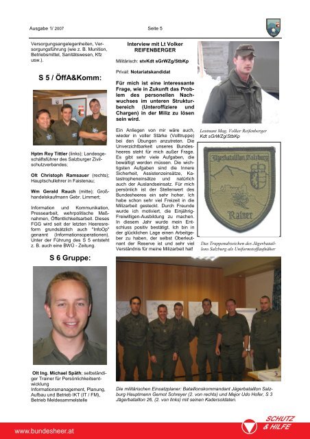 TRUPPENZEITUNG - Österreichs Bundesheer