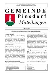 G E M E I N D E - Pinsdorf - Land Oberösterreich