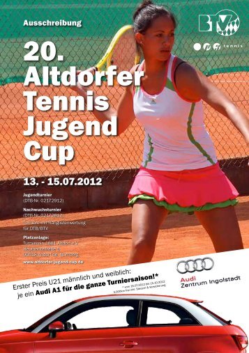 Ausschreibung - Altdorfer Tennis Jugend Cup