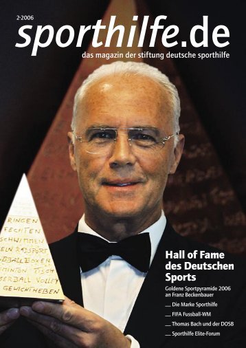 Hall of Fame des Deutschen Sports - Stiftung Deutsche Sporthilfe