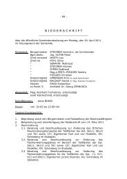 Gemeinderatsprotokoll (63 KB) - .PDF - Schönberg