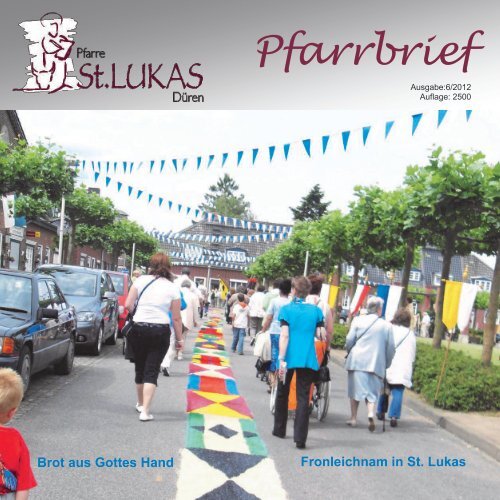 Pfarrbrief - St. Lukas