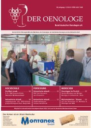 DER OENOLOGE - Bund Deutscher Oenologen eV