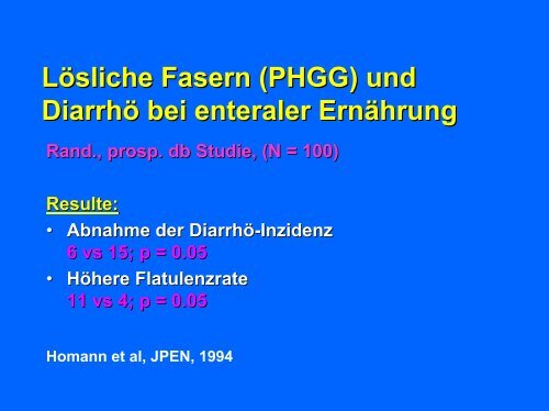 Sind Prä- und Probiotika in der Intensivmedizin relevant - DGEM