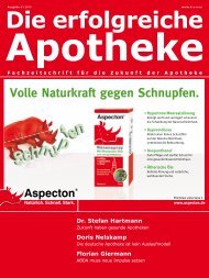 Ausgabe 01.2013 - Die erfolgreiche Apotheke