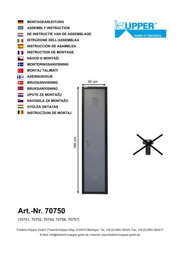 Art.-Nr. 70750 - Friedrich Küpper GmbH