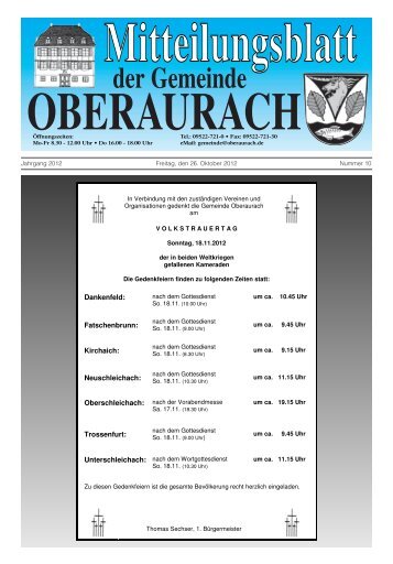 Trossenfurt - Oberaurach