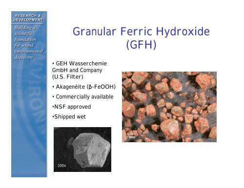 adsorption media for arsenic removal adsorption media for arsenic ...