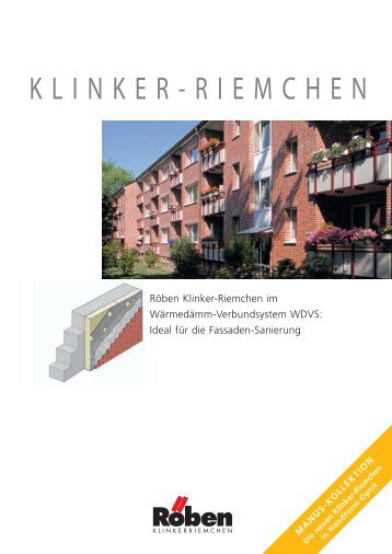 KLINKER-RIEMCHEN - Röben Tonbaustoffe GmbH