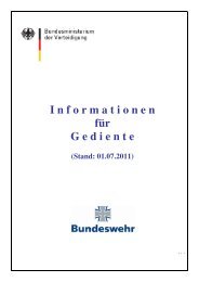 Informationen für Gediente - Territoriale Wehrverwaltung ...