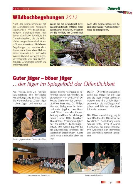 1. Folge / April 2012 - Gemeinde Krieglach