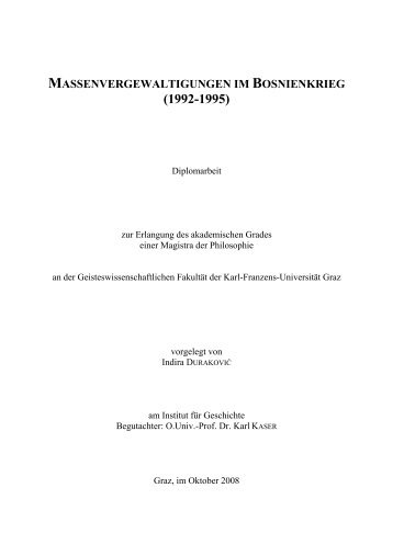 Massenvergewaltigungen im Bosnienkrieg (1992–1995)