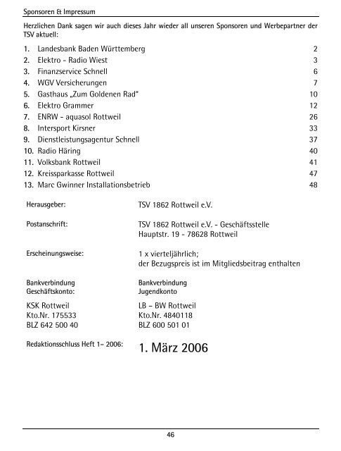 TSV Aktuell 2005_04.pdf - TSV Rottweil