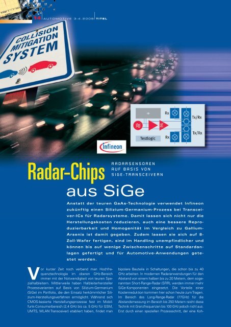 Radar-Chips - HANSER automotive