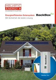 Was ist BackBox® Eco? - Helvetic Energy GmbH