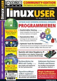 PROGRAMMIEREN - Linux User