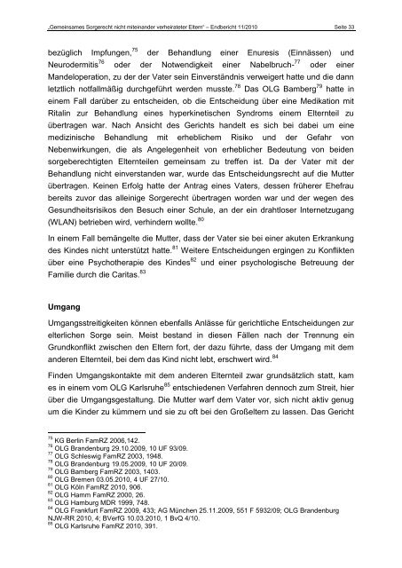 Gemeinsames Sorgerecht nicht miteinander - Bundesministerium ...