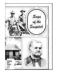 Saga Of The Sanpitch 15 - Sanpete County