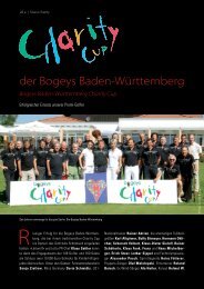 der Bogeys Baden-Württemberg