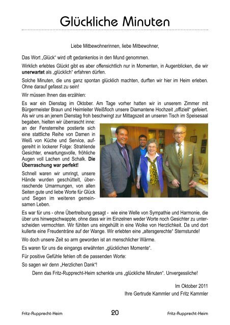 Heimzeitung Fusswärmer 01/2012 (.pdf-Dokument, 4400 kByte