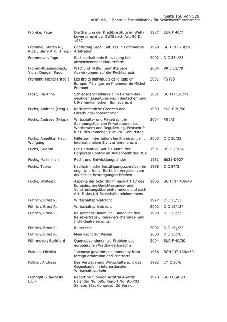 Bestandskatalog 2008 - ADIC