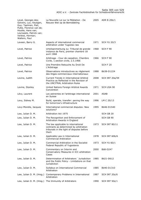 Bestandskatalog 2008 - ADIC