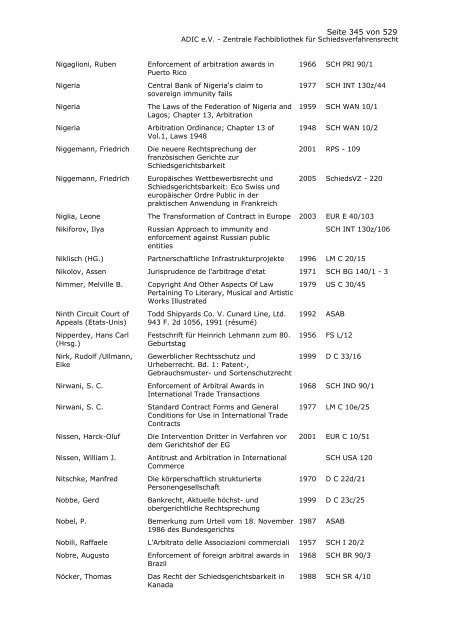 Bestandskatalog 2008 - ADIC