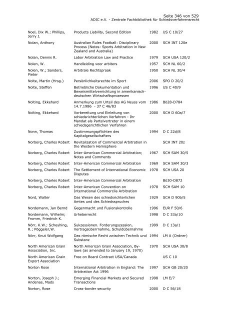 Bestandskatalog 2008 - ADIC