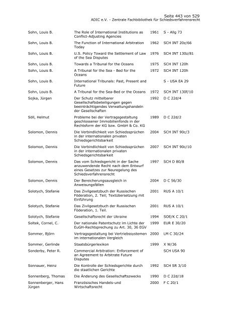 Bestandskatalog 2008 - ADIC