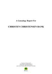 Christen Christensen Bank - Viggojonasen.dk