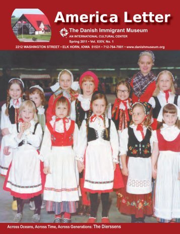 America Letter - The Danish Immigrant Museum