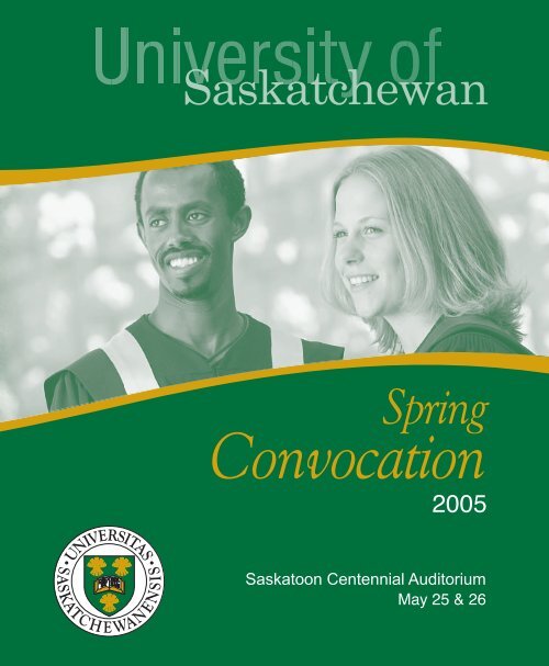 Spring 2003 - Students - University of Saskatchewan