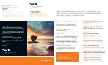 Imagine. - Langara College